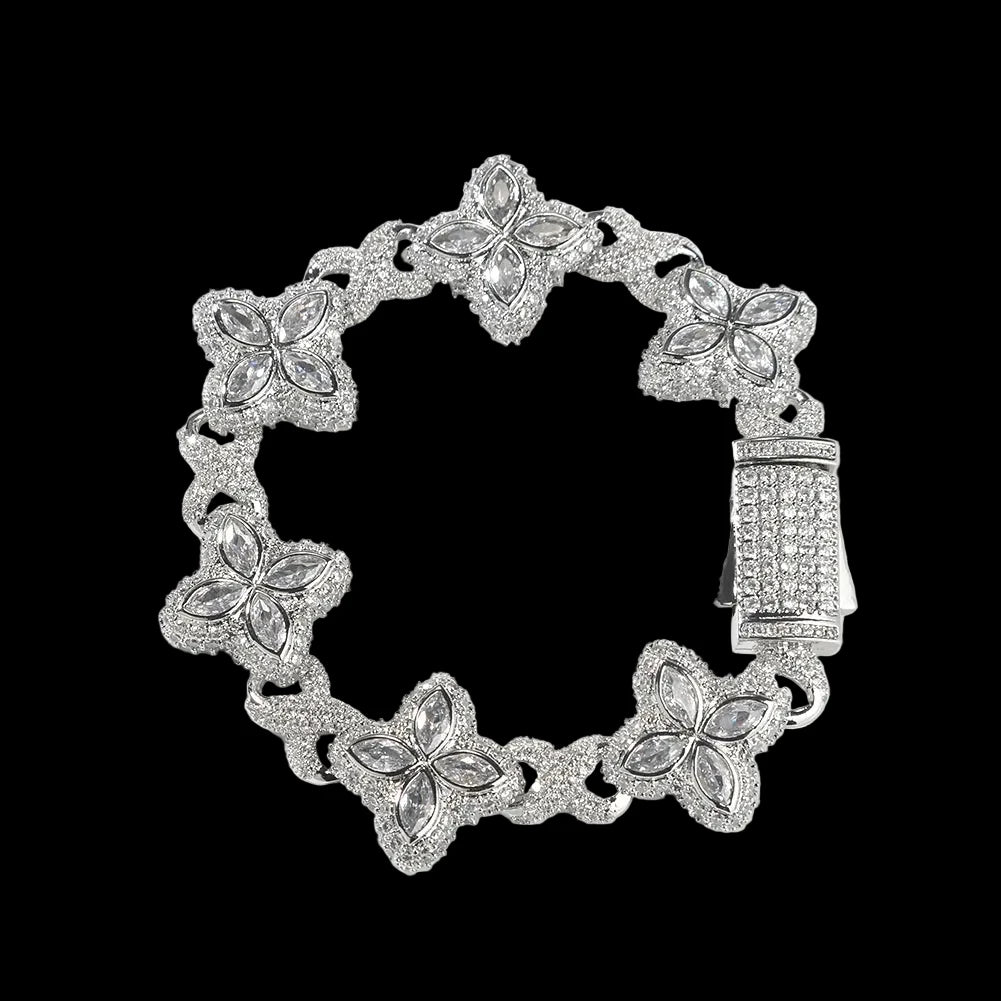 Iced Silver White